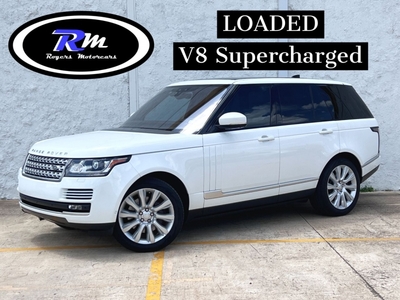 2017 Land Rover Range Rover Supercharged AWD 4dr SUV for sale in Houston, TX