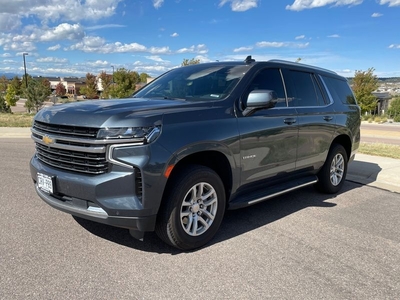2021 Chevrolet Tahoe LT CLEAN CARFAX ONE OWNER! LOW MILES!! Call or Text Jake @ for sale in Littleton, CO
