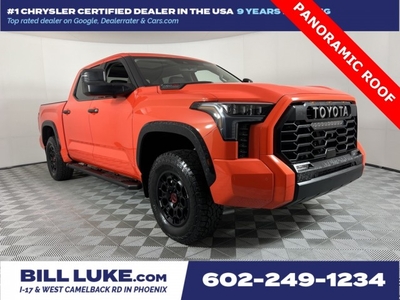 PRE-OWNED 2022 TOYOTA TUNDRA HYBRID TRD PRO WITH NAVIGATION & 4WD