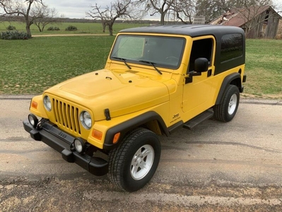 FOR SALE: 2004 Jeep Wrangler $23,500 USD