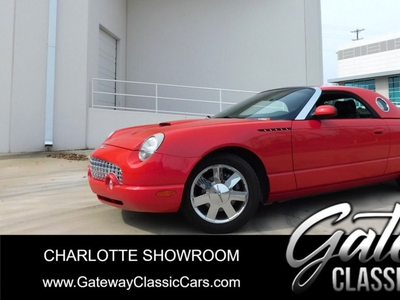 2002 Ford Thunderbird Convertible W Removable Hardtop