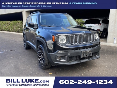 PRE-OWNED 2015 JEEP RENEGADE LATITUDE WITH NAVIGATION & 4WD