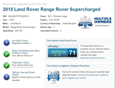 2015 Land Rover Range Rover 5.0L V8 Supercharged in Omaha, NE