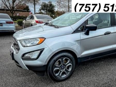 2020 Ford EcoSport S FWD, CARFAX ONE OWNER, BACKUP CAMERA, BLUETOOTH,