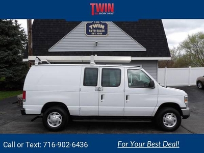 2014 Ford Econoline Cargo Van w/Shelves Bins and Ladder Rack van $17,499