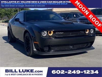 CERTIFIED PRE-OWNED 2021 DODGE CHALLENGER R/T SCAT PACK WIDEBODY