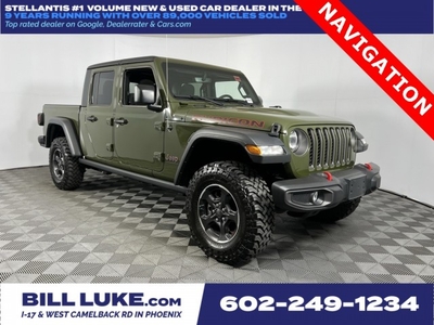 CERTIFIED PRE-OWNED 2023 JEEP GLADIATOR RUBICON WITH NAVIGATION & 4WD