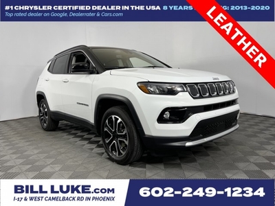 CERTIFIED PRE-OWNED 2022 JEEP COMPASS LIMITED 4WD