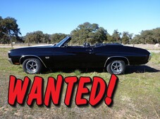 1970 Chevrolet Chevelle SS Convertible For Sale