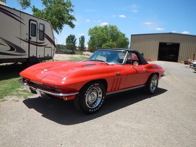 1966 Chevrolet Corvette Convertible Orange for sale in Champaign, Illinois, Illinois