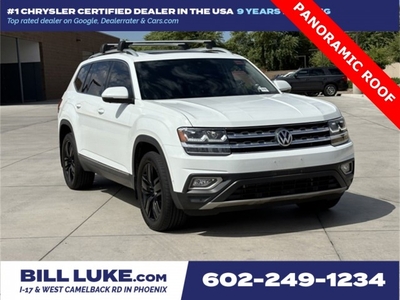 PRE-OWNED 2018 VOLKSWAGEN ATLAS SEL PREMIUM 4MOTION AWD