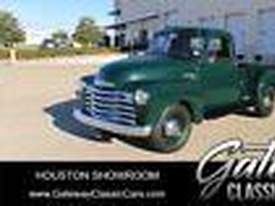 1950 Chevrolet 3600 Pickup Green 1950 Chevrolet 3600 216 CID I6 4-speed Manual for sale in Houston, Texas, Texas
