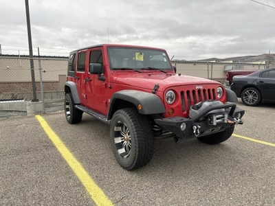 2008 Jeep Wrangler Unlimited 4X4 X 4DR SUV