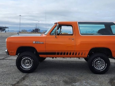 FOR SALE: 1982 Dodge Ramcharger $23,895 USD