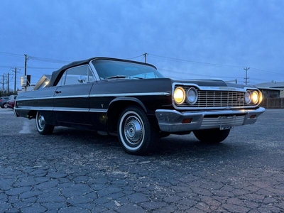 1964 Chevrolet Impala Convertible Black 327 for sale in San Antonio, Texas, Texas