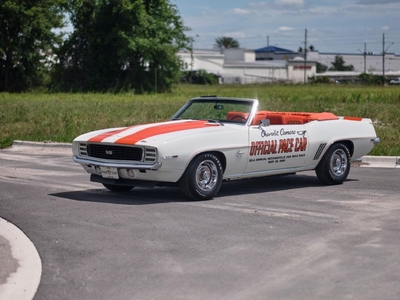 1969 Chevrolet Camaro RS / SS Convertible Pace Car 396 Protecto Plate