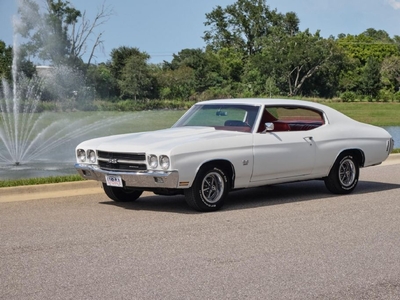 1970 Chevrolet Chevelle SS 396 Big Block With Build Sheet And Cold AC