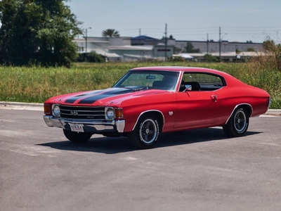 1972 Chevrolet Chevelle SS Matching Numbers 402 With Build Sheet