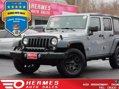2016 Jeep Wrangler Unlimited Willys Wheeler Sport Utility 4D for sale in Taunton, MA