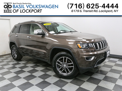 Used 2018 Jeep Grand Cherokee Limited With Navigation & 4WD