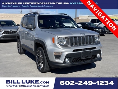 CERTIFIED PRE-OWNED 2021 JEEP RENEGADE LIMITED WITH NAVIGATION & 4WD