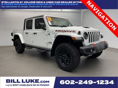 CERTIFIED PRE-OWNED 2022 JEEP GLADIATOR MOJAVE WITH NAVIGATION & 4WD