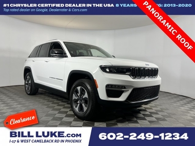 PRE-OWNED 2023 JEEP GRAND CHEROKEE BASE 4XE WITH NAVIGATION & 4WD