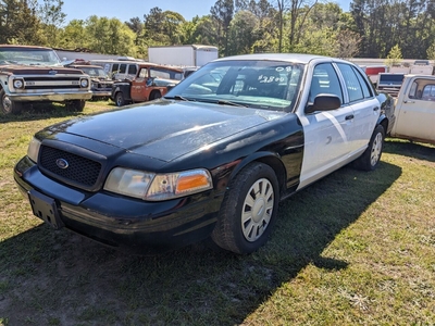 2008 Ford Crown Victoria Police Interceptor W/Street Appearance Package 4DR Sedan (3.55 Axle)