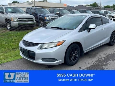2012 Honda Civic LX Coupe 2D for sale in Muskogee, Oklahoma, Oklahoma