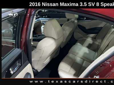 2016 Nissan Maxima 3.5 SV in Dallas, TX