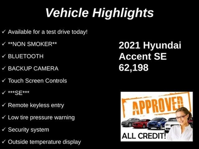 2021 Hyundai Accent SE in Fort Wayne, IN