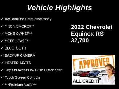2022 Chevrolet Equinox RS in Fort Wayne, IN