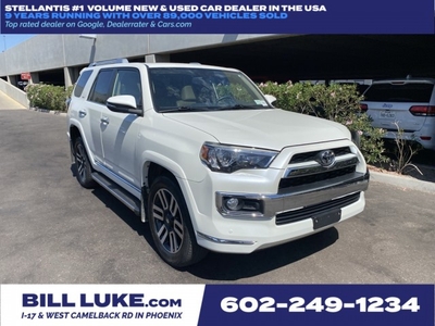 PRE-OWNED 2019 TOYOTA 4RUNNER LIMITED WITH NAVIGATION & 4WD