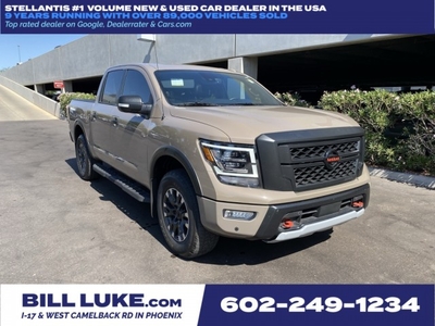 PRE-OWNED 2021 NISSAN TITAN PRO-4X WITH NAVIGATION & 4WD