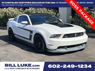 PRE-OWNED 2012 FORD MUSTANG BOSS 302