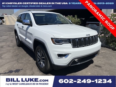 PRE-OWNED 2019 JEEP GRAND CHEROKEE LIMITED WITH NAVIGATION & 4WD