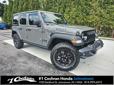 Used 2022 Jeep Wrangler Unlimited Willys 4WD