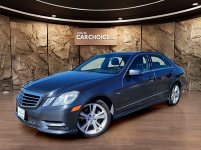 2012 Mercedes-Benz E-Class Luxury AWD Sedan with Heated Leather Seats for sale in Denver, CO