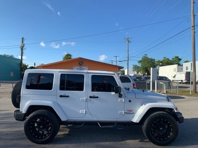 2013 Jeep Wrangler Unlimited Sahara 4x4 4dr SUV for sale in Hollywood, FL
