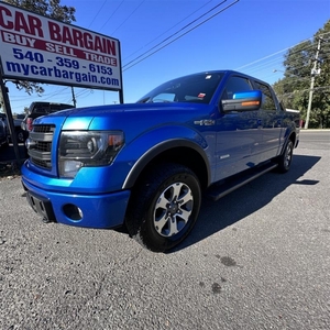 2014 FORD F-150 FX4 SUPERCREW 4WD w/FX LUXURY PACKAGE & NAVIGATION SUNROOF for sale in Warrenton, VA