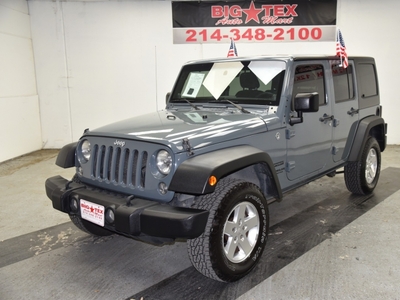 2014 Jeep Wrangler Unlimited 4WD 4dr Sport for sale in Dallas, TX