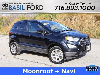 Used 2020 Ford EcoSport SE With Navigation & 4WD