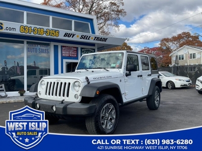 2016 Jeep Wrangler Unlimited 4WD 4dr Rubicon for sale in West Islip, NY