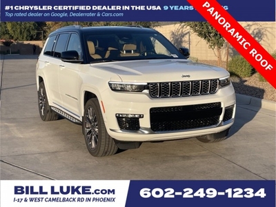 PRE-OWNED 2022 JEEP GRAND CHEROKEE L SUMMIT WITH NAVIGATION & 4WD