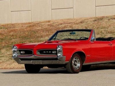 1966 Pontiac GTO 389 Convertible Frame Off Restored For Sale