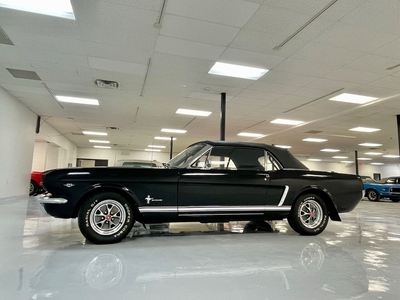 1965 Ford Mustang Hard TO Find Triple Black V8 Pony Convertible