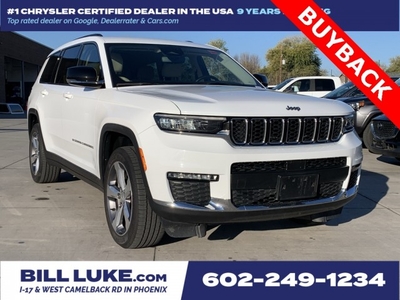 PRE-OWNED 2021 JEEP GRAND CHEROKEE L LIMITED WITH NAVIGATION & 4WD