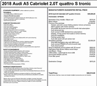 Used 2018 Audi A5 2.0T Premium Plus quattro