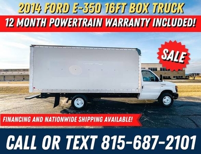 2014 Ford E-350 16ft Box Truck - Box Truck Liquidation Sale! $18,900