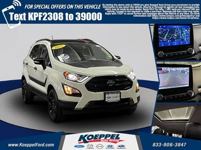 Used 2022 Ford EcoSport SES w/ Interior Protection Package
